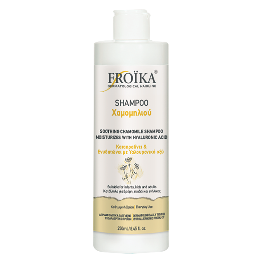 FROIKA - Shampoo with Proteins and Chamomile's Extract - 250ml